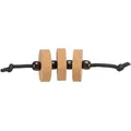Weiteres Produktbild CityStyle DISKS am Seil, Spielzeug für Katzen, 4 x 14 cm, Kork/Holz
