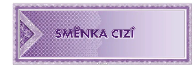 Hauptbild des Produkts Cizí směnka Zaplaťte 1113