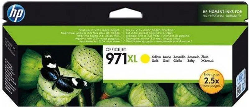 Hauptbild des Produkts CN628AE Inkjet cart.pro "OfficeJet Pro X 451, 476, 551, 576" tiskárny, HP 971xl Žlutá 6,6k