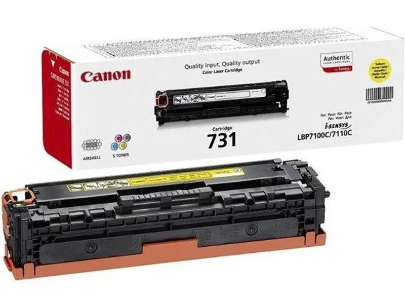 Hauptbild des Produkts CRG-731Y Toner pro MF 8230 tiskárnu, CANON žlutá, 1,5 tisíc