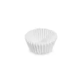 Gebäckkapsel (PAP) weiß durchmesser 28 x 16 mm [1000 St.]