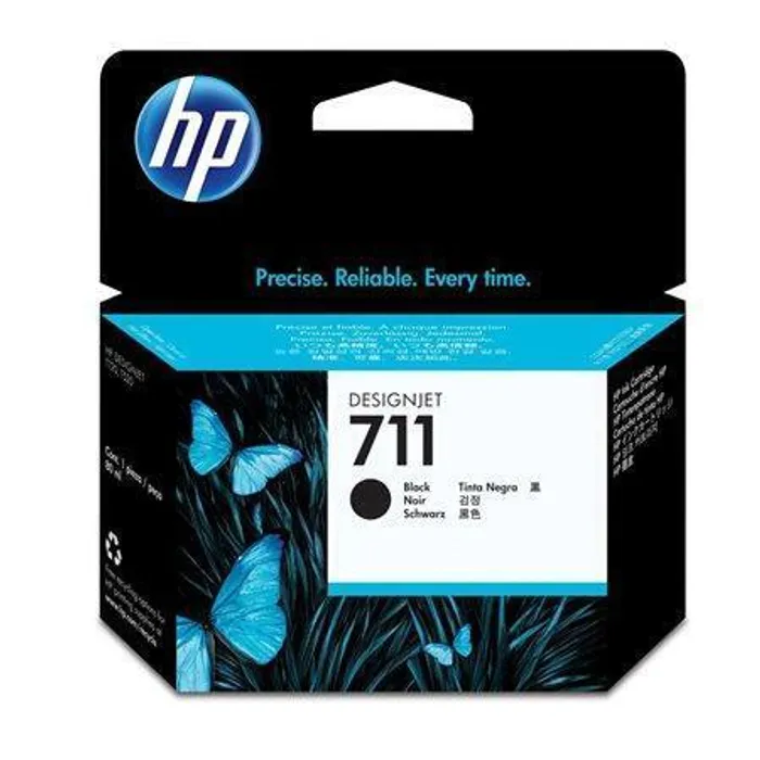 Hauptbild des Produkts CZ133A Inkjet cart. for DesignJet T120, T520 printers, HP 711 black, 80 ml