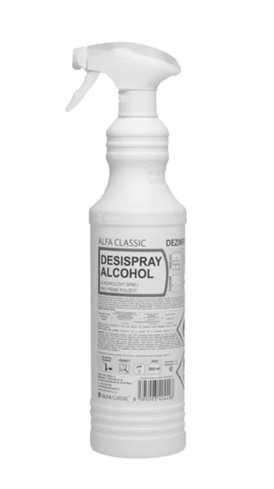 Hauptbild des Produkts D05 DESISPRAY ALCOHOL, 800 ml, s rozprašovačem, dezinfekční prostředek pro přímé použití