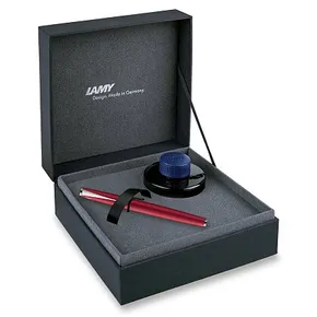 LAMY Studio Royalred Matt Geschenkset – Füllfederhalter und Tinte