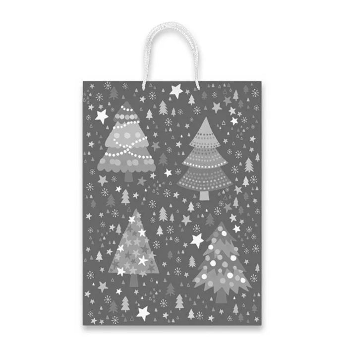 Hauptbild des Produkts Dárková papírová taška Christmas Tree různé rozměry 205 x 115 x 260 mm