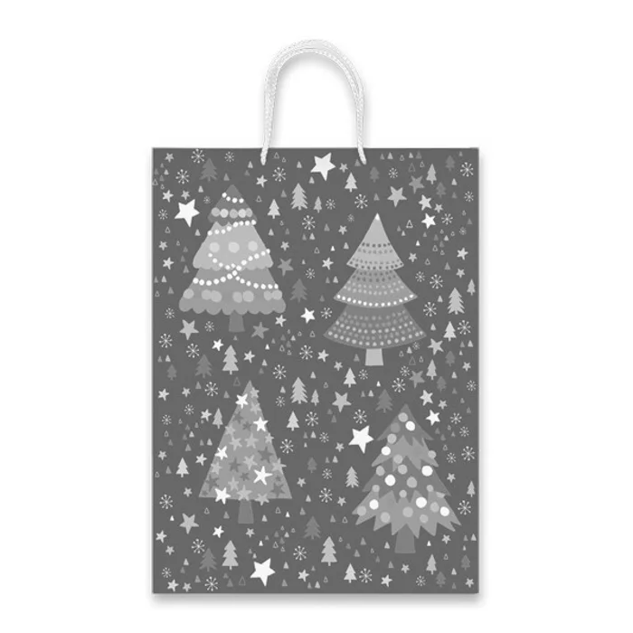 Hauptbild des Produkts Dárková papírová taška Christmas Tree různé rozměry 300 x 120 x 400 mm