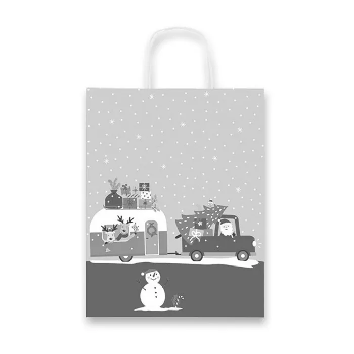 Hauptbild des Produkts Dárková taška Christmas Caravan různé rozměry 160 x 80 x 210 mm