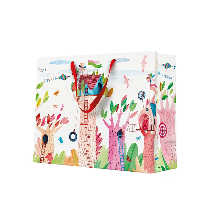 Hauptbild des Produkts Dárková taška horizontal - Children Tree House 33,5x13x26,5 cm