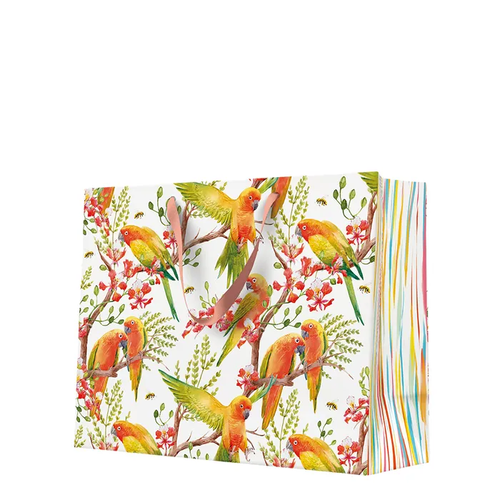 Hauptbild des Produkts Dárková taška horizontal - Exotic Birds 33,5x13x26,5 cm