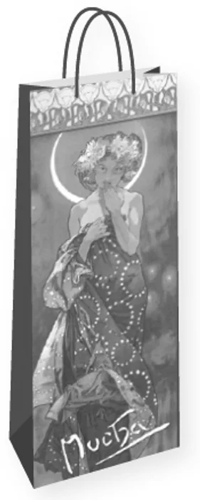 Hauptbild des Produkts Dárková taška na lahev Alfons Mucha – The Moon