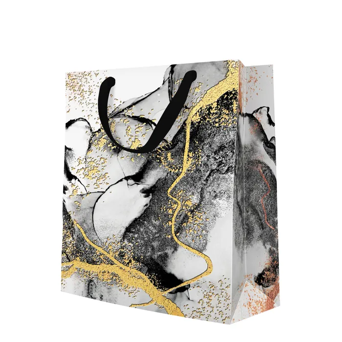 Hauptbild des Produkts Dárková taška premium střední - Marble 20x10x25 cm