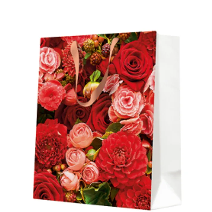 Hauptbild des Produkts Dárková taška střední - Red Bouquet 20x10x25 cm