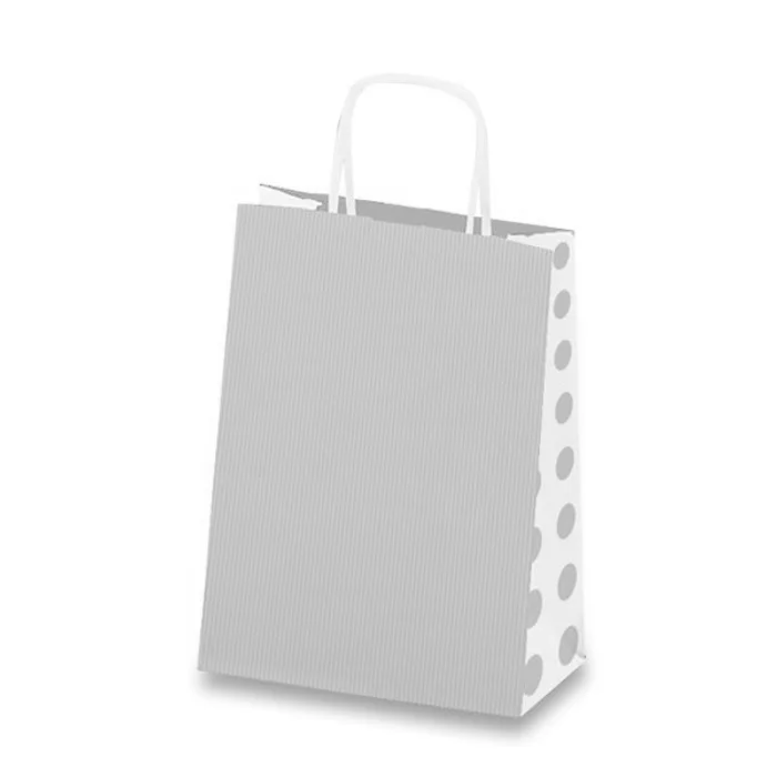 Hauptbild des Produkts Dárková taška Tinta Unita Dots zelená, 160x80x210 mm
