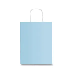 Geschenktüte Tinta Unita Pastell sv. blau, s