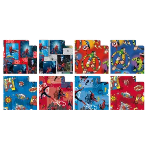 Geschenkpapier Spiderman / Avengers 2 x 0,7 m, Motivmix