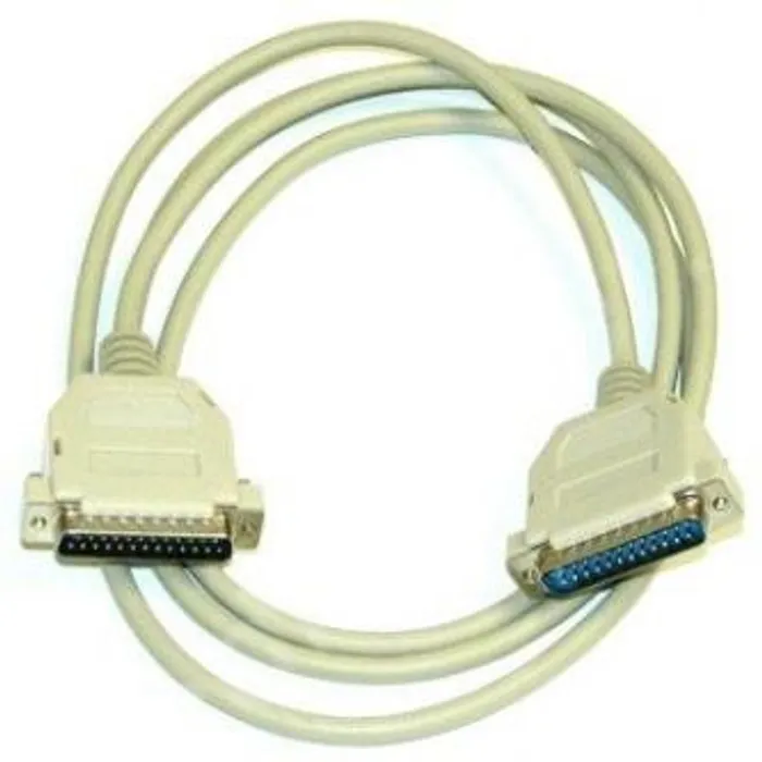 Hauptbild des Produkts Datový kabel paralelní, 25 pin M- 25 pin M, 2m, laplink, šedý