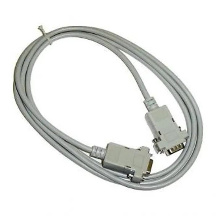 Hauptbild des Produkts Datový kabel sériový RS-232, 9 pin M- 9 pin F, 2m, prodlužovací, šedý, Logo, blistr