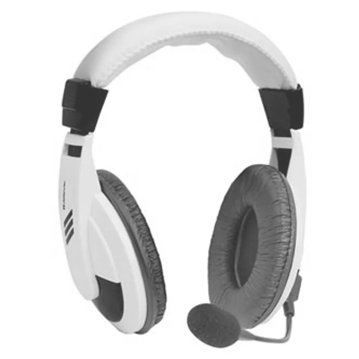 Hauptbild des Produkts Defender Gryphon 750, sluchátka s mikrofonem, ovládání hlasitosti, bílá, uzavřená, 2x 3.5