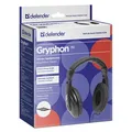 Defender Gryphon 751, Kopfhörer, Lautstärkeregelung, schwarz, geschlossen, 3.5 mm jack