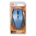 Weiteres Produktbild Defender Maus Accura MM-365, 1600DPI, 2.4 [GHz], optisch, 6Tas., schnurlos, schwarz-blau, 2 Stk AAA, Nano-Empfänger