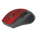 Defender Maus Accura MM-365, 1600DPI, 2.4 [GHz], optisch, 6Tas., schnurlos, schwarz/rot, 2 Stk AAA, Nano-Empfänger