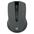 Defender Maus Accura MM-935, 1600DPI, 2.4 [GHz], optisch, 4Tas., schnurlos, grau, 2 Stk AAA, Nano-Empfänger, Reichweite 10m