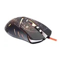 Defender Maus Alfa GM-703L, 3200DPI, optisch, 6Tas., USB verdrahtet, schwarz, Game, unterbeleuchtet