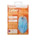 Defender Maus Cyber MB-560L, 1200DPI, optisch, 3Tas., USB verdrahtet, weiss, Game, unterbeleuchtet