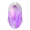 Defender Maus Cyber MB-560L, 1200DPI, optisch, 3Tas., USB verdrahtet, weiss, Game, unterbeleuchtet