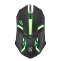 Weiteres Produktbild Defender Maus Cyber MB-560L, 1200DPI, optisch, 3Tas., USB verdrahtet, schwarz, Game, unterbeleuchtet