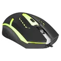 Weiteres Produktbild Defender Maus Hit MB-601, 1200DPI, optisch, 4Tas., USB verdrahtet, schwarz, Game, unterbeleuchtet