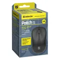 Defender Maus Patch MS-759, 1000DPI, optisch, 3Tas., USB verdrahtet, schwarz, fürs Büro, kompakt