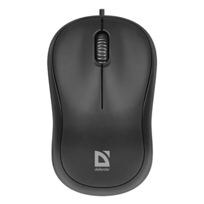 Hauptbild des Produkts Defender Myš Patch MS-759, 1000DPI, optická, 3tl., 1 kolečko, drátová USB, černá, kancelá