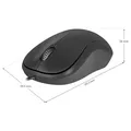 Weiteres Produktbild Defender Maus Patch MS-759, 1000DPI, optisch, 3Tas., USB verdrahtet, schwarz, fürs Büro, kompakt