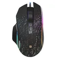 Defender Maus Syberia GM-680L, 3200DPI, optisch, 7Tas., USB verdrahtet, schwarz, Game, RGB