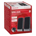 Weiteres Produktbild Defender Lautsprechers SPK-225, 2.0, 4W, grau, Lautstärkeregler, 200Hz~18kHz