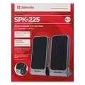 Weiteres Produktbild Defender Lautsprechers SPK-225, 2.0, 4W, grau, Lautstärkeregler, 200Hz~18kHz