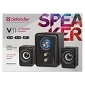 Weiteres Produktbild Defender Lautsprechers V11, 2.1, 11W, schwarz, Lautstärkeregler, 40Hz~18kHz
