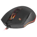 Defender Maus-Set Devourer MHP-006, 3200DPI, optisch, 6Tas., USB verdrahtet, schwarz, mit Gaming-Kopfhörer und Pad, unterbeleuchte