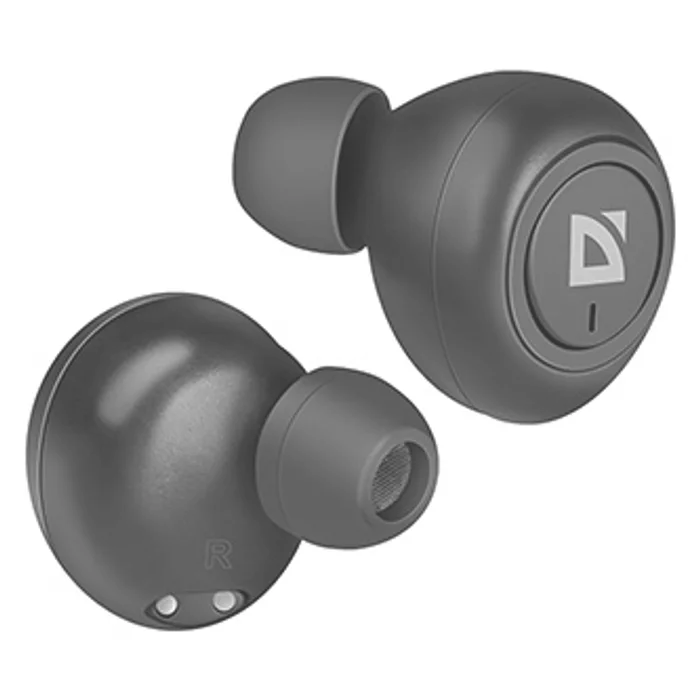 Hauptbild des Produkts Defender Twins 638, sluchátka s mikrofonem, bez ovládání hlasitosti, černá, špuntová, BT