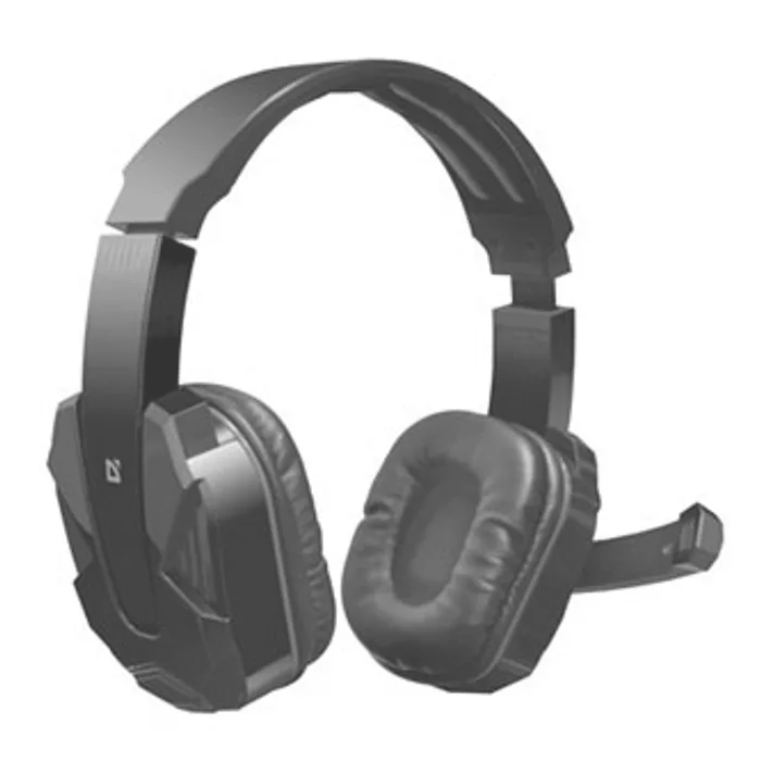 Hauptbild des Produkts Defender Warhead G-260, sluchátka s mikrofonem, ovládání hlasitosti, černo-červená, herní