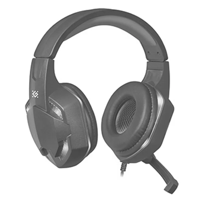 Hauptbild des Produkts Defender Warhead G-370, herní sluchátka s mikrofonem, ovládání hlasitosti, černo-červená,