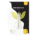 Weiteres Produktbild Deko Engel (2 Stk.), Papier + PET, hängend, 10 cm, Farbe Weiß/Gold