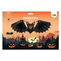 Weiteres Produktbild Papierdekoration - Fledermaus 61x23 cm, Halloween
