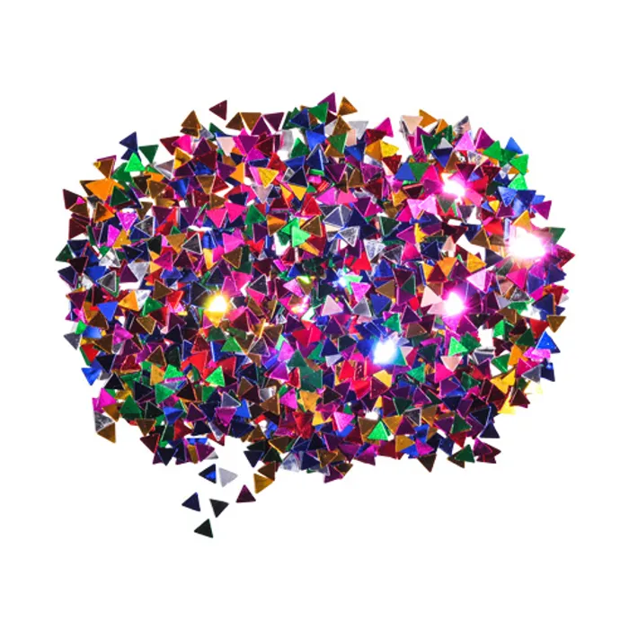 Hauptbild des Produkts Dekorace trojúhelníky mix barev 6 mm 14 g
