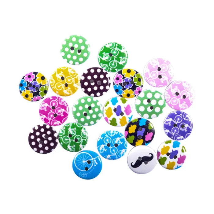 Hauptbild des Produkts Dekorační knoflíky mix motiv 20 ks 20 mm