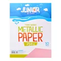 Weiteres Produktbild Dekorpapier A4 10 Stück rosa metallic 250 g