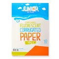 Weiteres Produktbild Dekorpapier A4 Neonorange gewellt 165 g, Set a 10 Stück