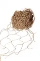 Dekonetz beige (5x1 m, Maschenweite 10x10 cm)