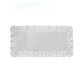 Weiteres Produktbild Deko-Tortenspitze (PAP) eckig weiß 30 x 18 cm [100 St.]